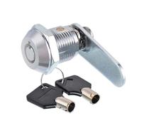6 pezzi di serratura sicurezza a camma for cassetti, armadietti, cassette postali, mobili, a for porta, armadietto con 2 chiavi Per Cassette Delle Lettere(25mm)
