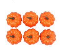 6 pezzi di simulazione della cucina proposito di zucca adorabile ornamento di