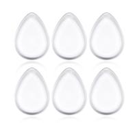 6 Pezzi Di Soffio In Silicone Trasparente, Strumenti Per Il Trucco, Soffio Di Trucco Portatile, Applicatore Cosmetico.