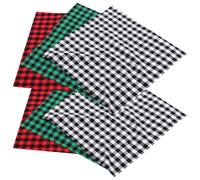 6 pezzi di stoffa natalizia in tessuto patchwork panno di cotone stampa