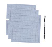 6 pezzi di stoffa per scrivere con disegno ad acqua, set per praticare la
