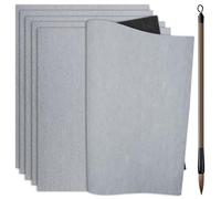 6 pezzi di stoffa riutilizzabile per disegnare ad acqua con pennello, tela magica per acqua, tappetino per pittura e scrittura senza inchiostro per principianti, studenti, pratica e apprendimento