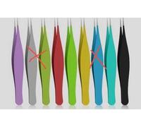 6 Pezzi Di Strumenti Per Pinzette Ultra Affilate, Design Del Rivestimento Fine, Pulizia Dell'Acne E Dei Punti Neri, Aiuti Per La Bellezza Delle Ciglia, Cura Della Bellezza A Casa.