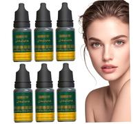 6 pezzi di succo di erba USMA Crescita dei capelli liquidi, crescita delle ciglia liquido nutriente, di estratto di erba USMA per il succo di sopracciglia per ciglia per capelli