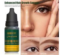 6 pezzi di succo di erba USMA Crescita dei capelli liquidi, crescita delle ciglia Liquido nutriente, di estratto di erba USMA per il sopracciglio per ciglia per capelli