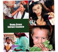 6 pezzi di succo di erba Usma liquido per la crescita dei capelli, liquido nutriente per la crescita delle ciglia, estratto di erba Usma per capelli ciglia sopracciglio