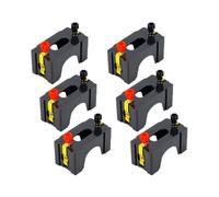 6 Pezzi di Supporti per Batterie Collegabili In Serie per Laboratori di Fisica, Esperimenti di Elettronica Scolastica, Insegnamento Della