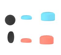 6 pezzi di tappi antiscivolo in silicone per l'impugnatura del pollice per Switch 2