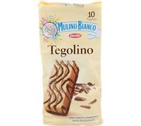 6 pezzi di tegolino mulino bianco merenda - 10 pz - 350 gr