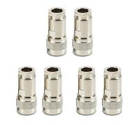 6 Pezzi di Tipo N Morsetto Maschio RG8 LMR400 RG165 RG213 7D-FB RF Connettore Coassiale