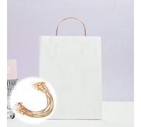 6 pezzi di trasporto in metallo per scatole e borse per la spesa manico che