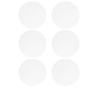 6 Pezzi Diffusore Paralume Rotondo Bianco 99mm in Plastica | Riduzione Abbagliamento, Luce Uniforme, Stile Moderno, per Lampadari e Faretti a Soffitto