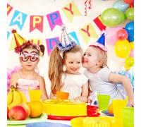 6 pezzi divertenti occhiali da festa di natale albero di natale Babbo bowknot