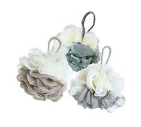 6 pezzi doppi palla da bagno pratica spugna da bagno che fa un soffio