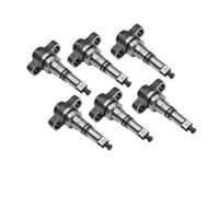 6 pezzi Elementi della pompa diesel Elementi di barili e plungoni Silver Metal Automotive Parti compatibili con motori diesel selezionati