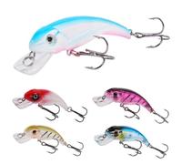 6 Pezzi Esche da Pesca Simulazione a Forma di Pesce 7,7cm 6,3 G | Bag Singola, Metallo Resistente Agli Strappi, Riflette la Luce, per Appassionati di Pesca in Acqua Salata Colore Casuale