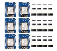 6 Pezzi ESP8266 Scheda di Sviluppo Micro USB ESP8266 Mini ESP8266 NodeMCU con Modulo WLAN ESP8266-12F CH340G