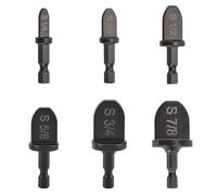 6 Pezzi Espansore Tubi Rame,Espansore per Tubo Di Rame,Cartellatrice Per Condizionamento,Set di Punte per Trapano Espansori per Tubi con 1/4'', 3/8'', 1/2'', 5/8'', 3/4'', 7/8