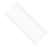6 Pezzi Espositore Unghie in Plastica 50 Scomparti | Tavolozza per Smalti Gel, Facile da Pulire, Peso Ridotto, per Organizzazione Salone e Campioni Colore
