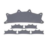 6 Pezzi Fascia Assorbisudore in Rete Lavabile Riutilizzabile | Caschi di Sicurezza e Motociclo, Riduce Pressione e Sudore negli Occhi, per Turni Lunghi Industriali