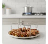 6 Pezzi Ferma Involtini a Molla Clip Antiruggine per Cucina, Grigliata