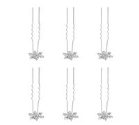 6 Pezzi Fermacapelli Sposa Con A