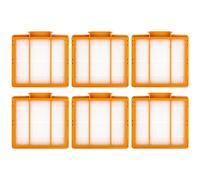 (6 Pezzi) Filtri HEPA Compatibili Con Shark Rv2820Ye, Av2800Ze, Av2810Ys, Av2501Ae, Rv2502Ae, Av2501S, Av2511Ae, Rv2410Wd, Rv2610Wa, Rv2610Wd, Rv2620Wd, Accessori Per Filtri Per Robot Aspirapolvere, P