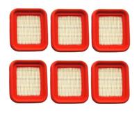 6 Pezzi Filtro Aria BC250, for EMAK OLEO-Mac BC280 BC320 BC380 BC420 EFCO Pole Saw Trimmer Clearner Element 61170016R Parti di Ricambio
