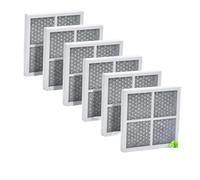 6 pezzi Filtro aria frigorifero for LT120F ed Elite 46-9918,469918,9918,ADQ73334008 Filtro aria a carbone attivo