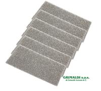 6 PEZZI FILTRO ASCIUGATRICE WHIRLPOOL 481010354757 ORIGINALE 220x105 mm