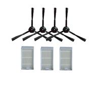 6 Pezzi Filtro In Spugna 4 Pezzi Spazzola Laterale Parti For Aspirapolvere Robot, Compatibile Con Ilife, V55 V50 V5 V5s V3 V3s V50 Pro X5 空气过滤器(4side brush 3hepa)
