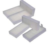 6 Pezzi Filtro In Spugna 4 Pezzi Spazzola Laterale Parti For Aspirapolvere Robot, Compatibile Con Ilife, V55 V50 V5 V5s V3 V3s V50 Pro X5 空气过滤器(6 hepa filter)