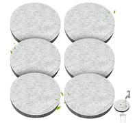 6 pezzi filtro ricambio per brita bottiglia, per ridurre cloro, microparticelle e altre sostanze che disturbano il gusto nell'acqua del rubinetto