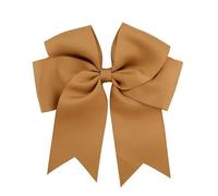 6 pezzi grandi fiocchi for capelli eleganti colorati da pollici fermaglio for fermacapelli coda di cavallo copricapo(Color 1)