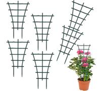 6 Pezzi Griglia a Onda per Piante Rampicanti - Supporto Riusabile per Piante in Vaso, Orto e Interni - Tutore Decorativo per Piante da Giardino, Verdura e Viti - Struttura di Sostegno per Piante
