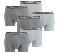 6 Pezzi Head Boxer Da Uomo Boxershorts Basic Pant Intimo Grigio