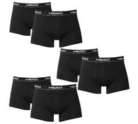 6 Pezzi Head Boxer Shorts / Nero / Taglia S / Pantaloni Intimi Uomo