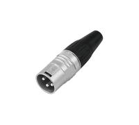 6 pezzi - HICON Connettore XLR 3 Poli HI-X3CM-V - Assemblaggio Cavi Professional