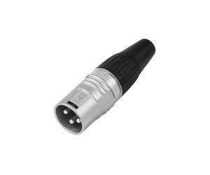 6 pezzi - HICON Connettore XLR 3 Poli HI-X3CM-V - Assemblaggio Cavi Professional