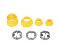 6 pezzi Impostare lo strumento per creatore di fili in PVC 1/2 pollici 3/4 pollici 1 pollici elettrici per tubo per trapano manuale dell'impianto idraulico utensile