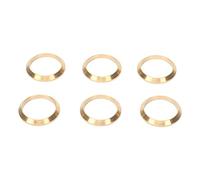 6 pezzi IN - 14 anelli in rame per Nixie, anelli decorativi per orologi per orologi con Nixie fai-da-te, anelli di fissaggio in metallo rame di alta qualità con diametro