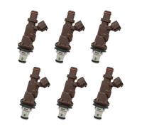 6 Pezzi Iniettore Carburante 2325062040 2320962040 23250-62040 23209-62040 Per Toyota Per 4Runner Per LAND Per CRUISER 90 3.4L Carburanti Carburante Iniettore