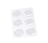 6 pezzi inserti in gel silicone antiscivolo per