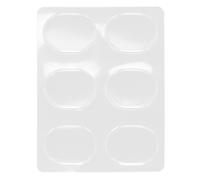 6 Pezzi Inserti In Gel Silicone Trasparenti Antiscivolo Per