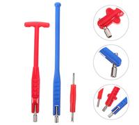 6 pezzi installatore stelo valvola estrattore stelo valvola pneumatico