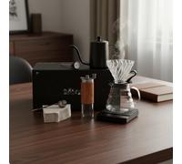 6 Pezzi Kit Caffè Pour-Over Confezione Regalo per Casa, Ufficio, Principianti
