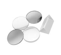 6 pezzi kit specchio for lenti ottiche prisma convesso concavo piano curvo set di esperimenti di ottica geometrica aula di fisica attrezzatura da laboratorio for l'insegnamento della rifrazione