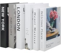6 Pezzi Libro Decorativo Di Moda, Libri Decorativi per L'arredamento Della Casa, Libri Decorativi Moderni con Copertina Rigida, Libri da Esposizione per La Decorazione Del Soggiorno Moderno