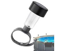 6 Pezzi Luci Solari Laterali Per Piscina, Impermeabili a Led, Decorazioni Per Cornice con Illuminazione Luminosa