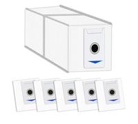 (6 Pezzi) M12 Pro+ Sacchetti Di Ricambio Per La Polvere Compatibili Con l'Aspirapolvere Robot Ecovacs Deebot T30 Omni/ T30 Pro Omni/ M12 Pro+/ T30/ T30 Max, Con Strato Filtrante Al Carbone Attivo
